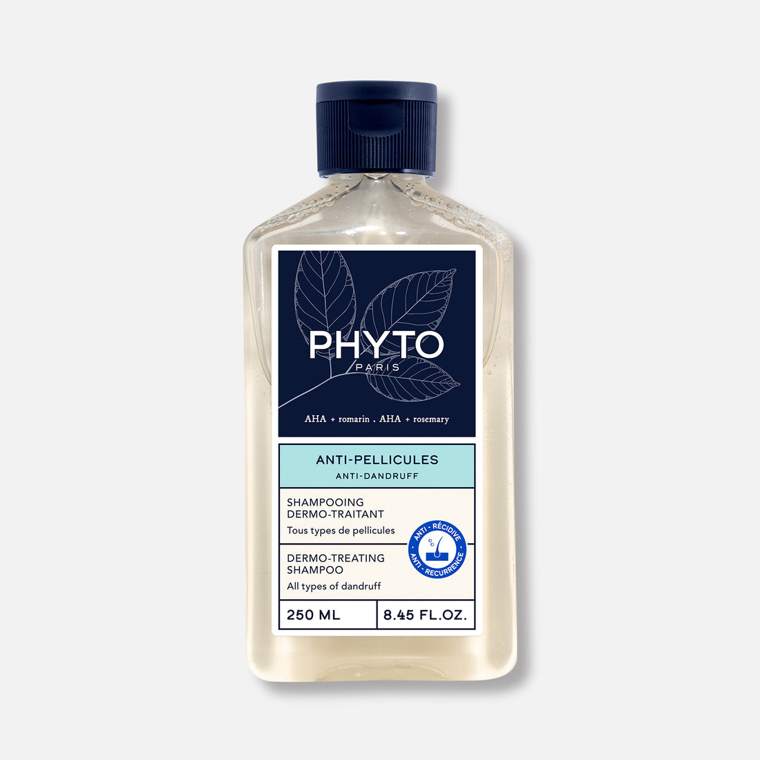 Phyto Shampoo Anti-Caspa 250ml - Exfoliante, Alivia Picor, Controla Caspa