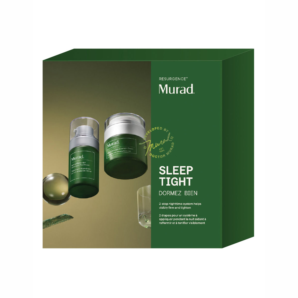 Murad Kit Sleep Tight - Reafirmación, Contorno y Reparación Nocturna
