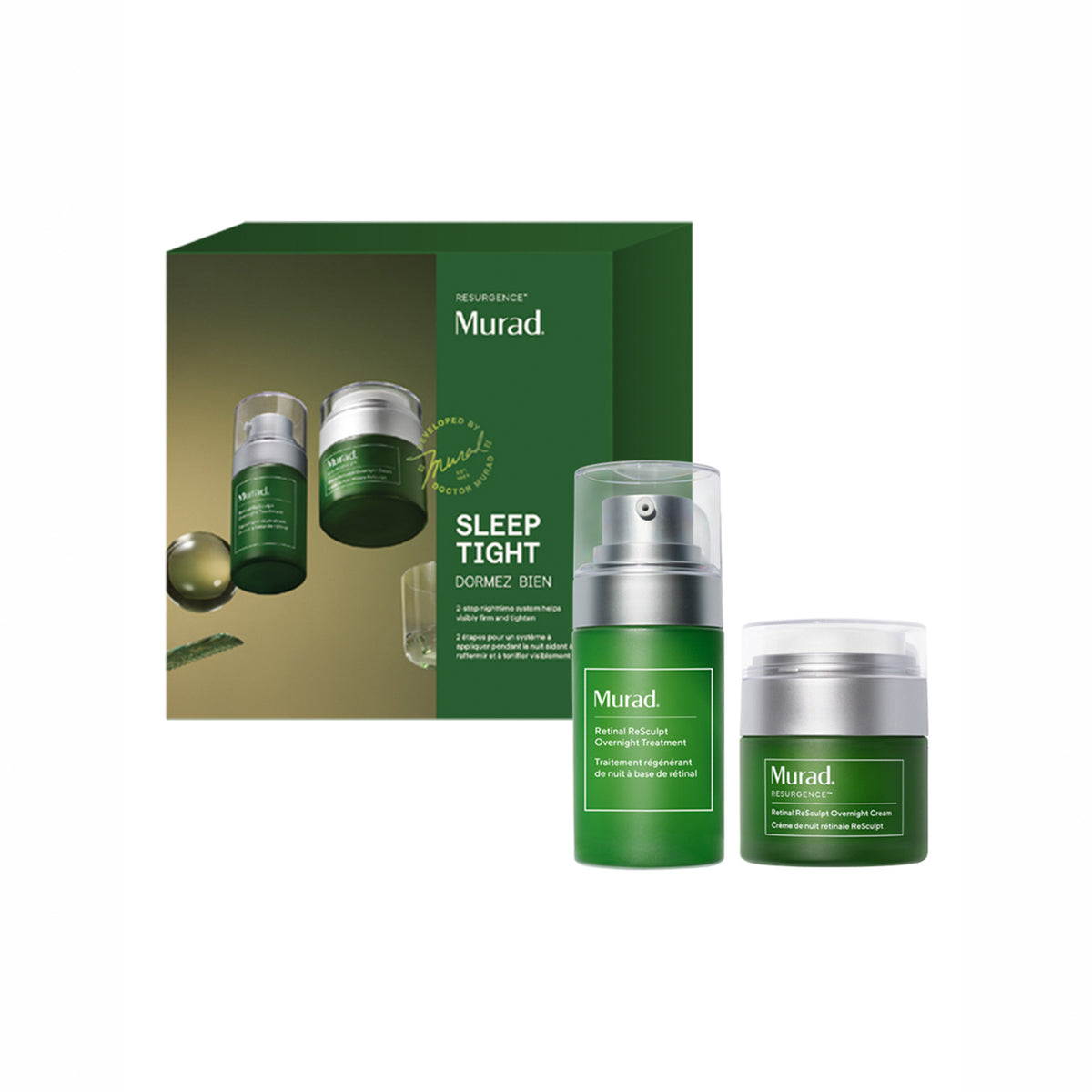 Murad Kit Sleep Tight - Reafirmación, Contorno y Reparación Nocturna