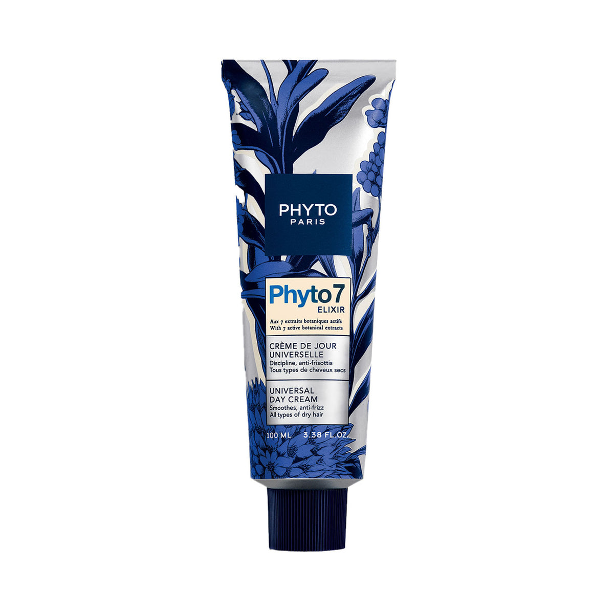 Phyto 7 Elixir Crema de Día 50 ml - Nutre, da brillo y controla el frizz