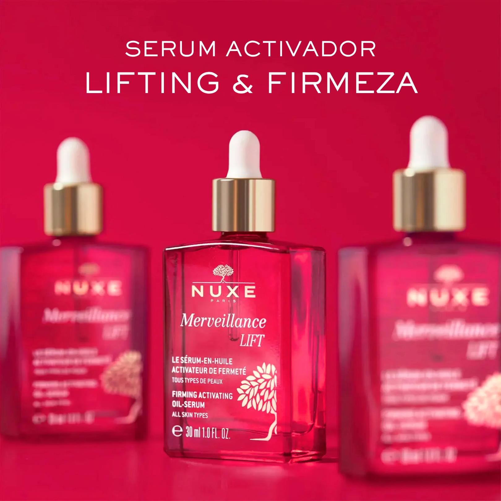Nuxe Merveillance Lift Serum Facial 30 ml - Reafirmante Efecto Lifting
