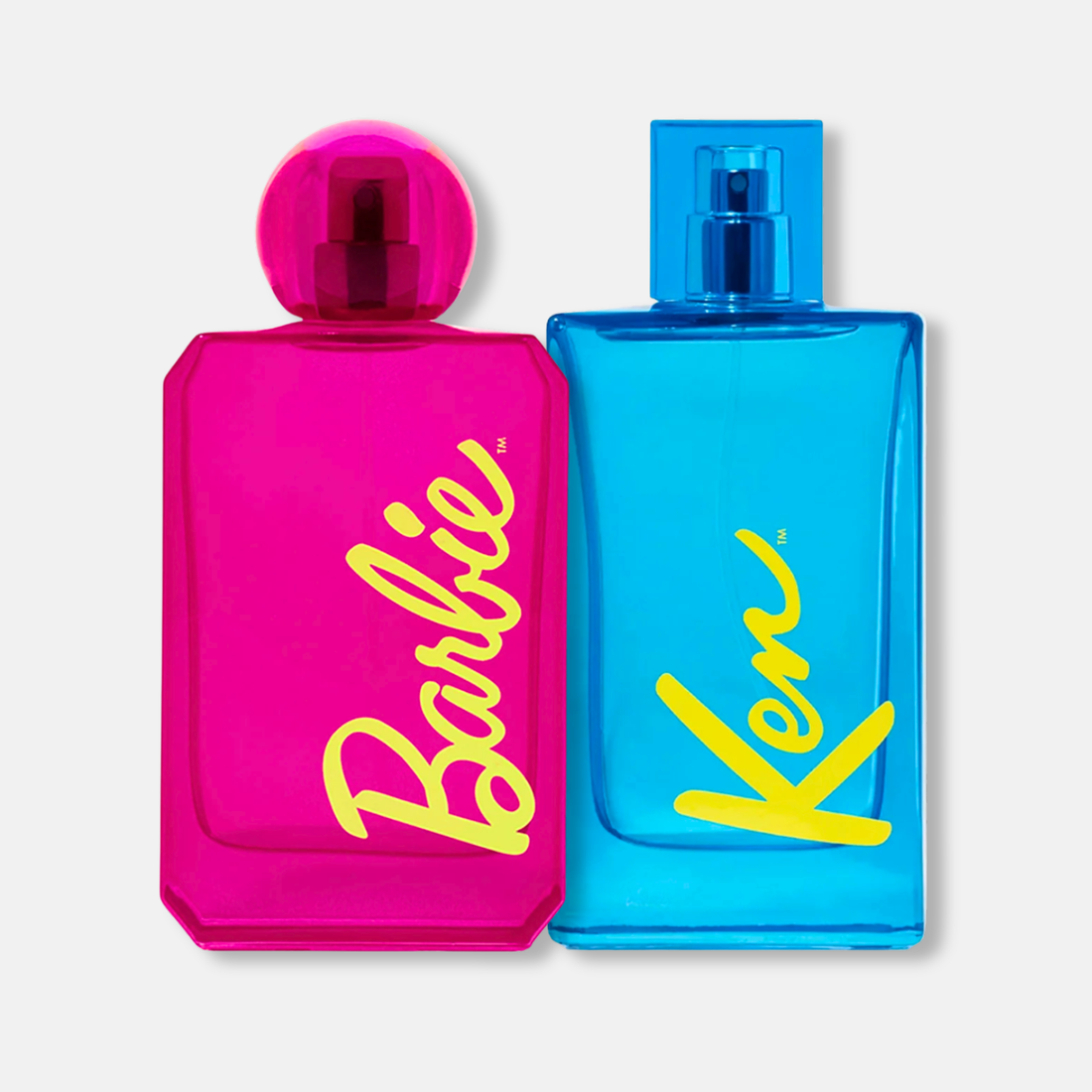 Mattel Set de Perfumes Barbie &amp; Ken 2x100ml - Fragancia Femenina y Loción Masculina