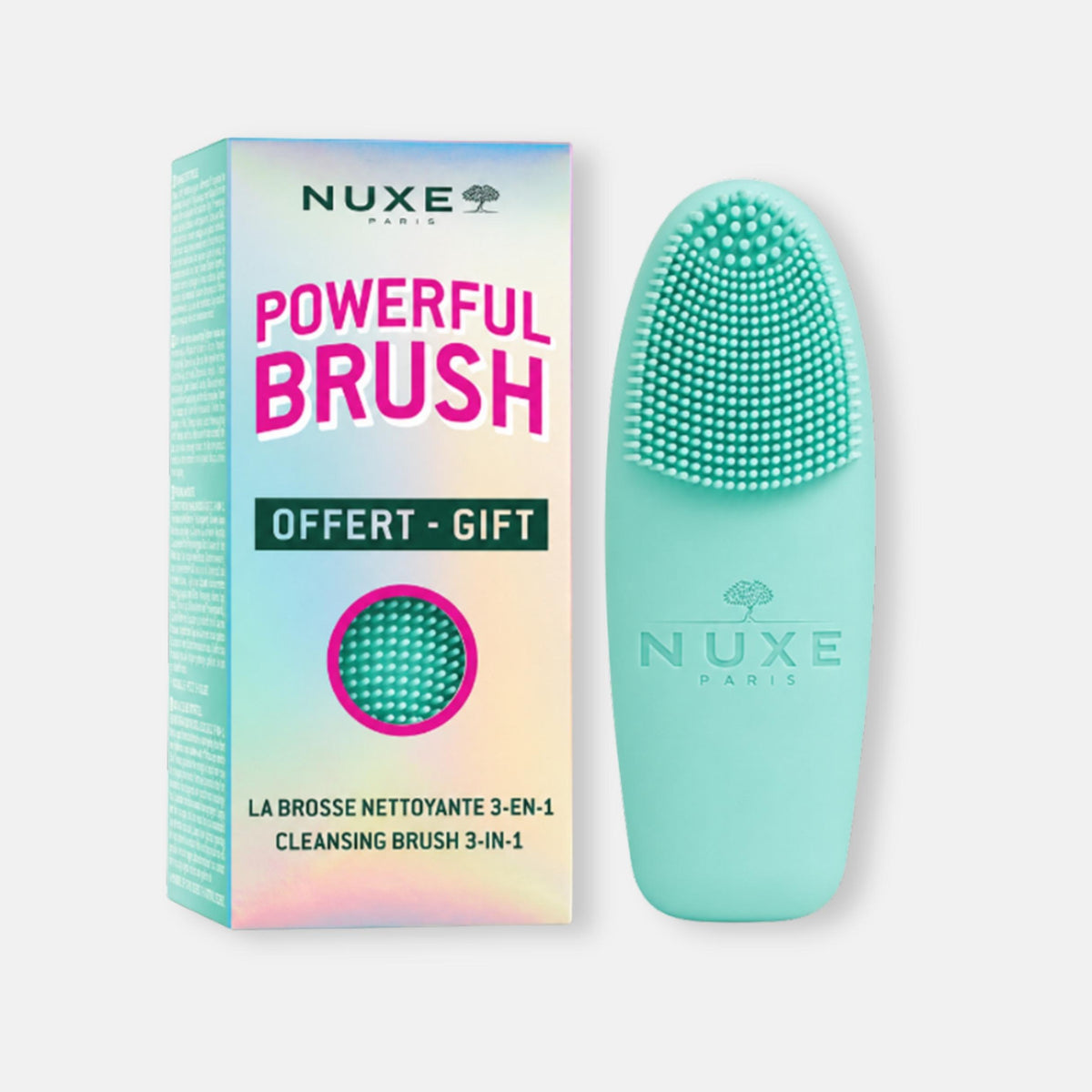 ¡REGALO! Nuxe Cleansing Brush 3-en-1 Limpieza Facial Profunda