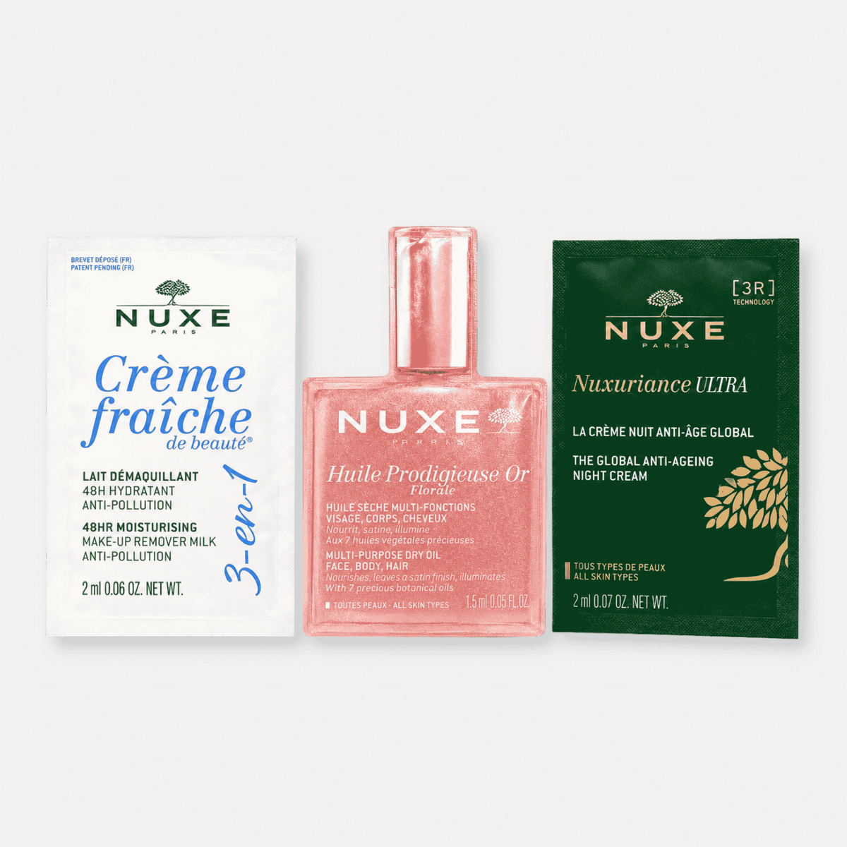 ¡REGALO! 3 Sachets Exclusivos