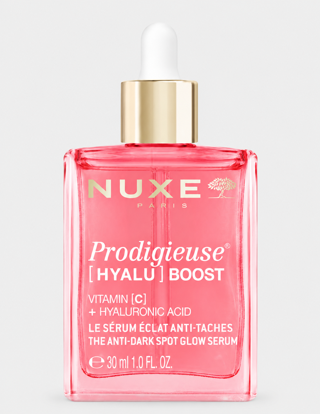Nuxe [Hyalu] Boost Sérum 30ml  - Ilumina, Hidrata, Unifica el Tono y Atenúa Manchas