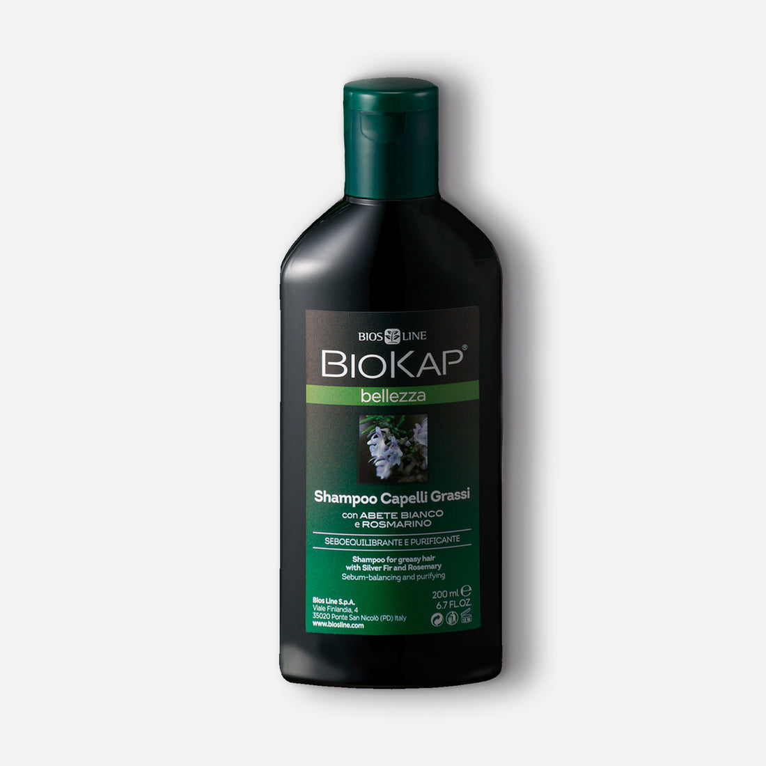 Biokap - Belleza - Shampoo para cabello graso  (sin caja) 200 ml - ebeauty