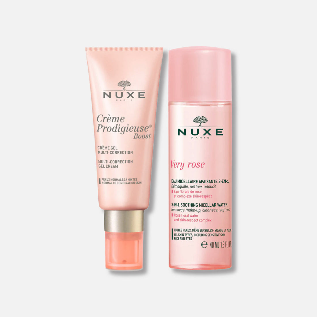 Nuxe - Kit Boost Día + Agua Micelar Very Rose - ebeauty