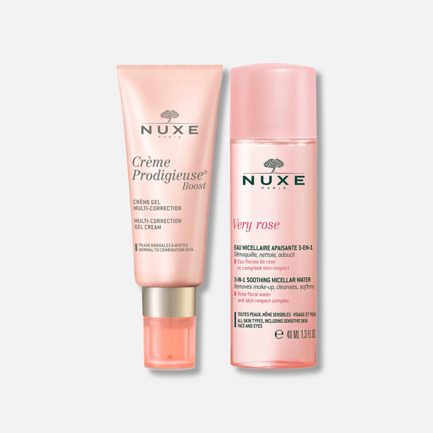 Nuxe - Kit Boost Día + Agua Micelar Very Rose - ebeauty