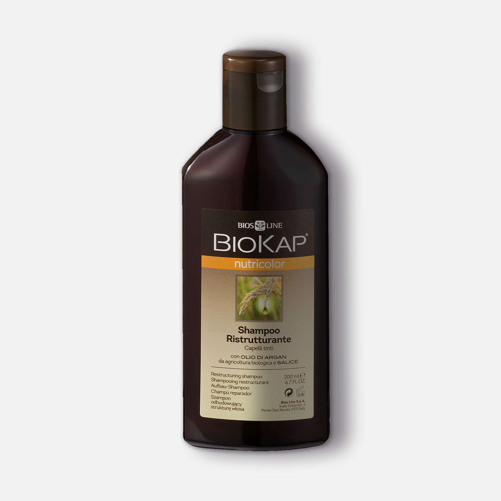 Biokap -  Nutricolor - Shampoo para cabellos teñidos o descolorados 200 ml - ebeauty