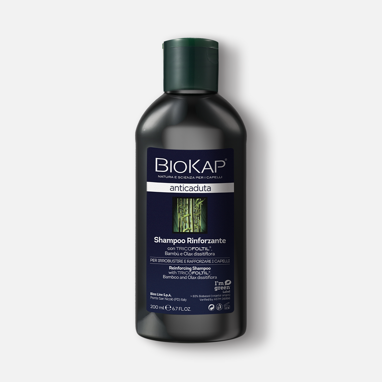 Biokap - Anti caída - Shampoo para caida severa de cabello  200 ml - ebeauty